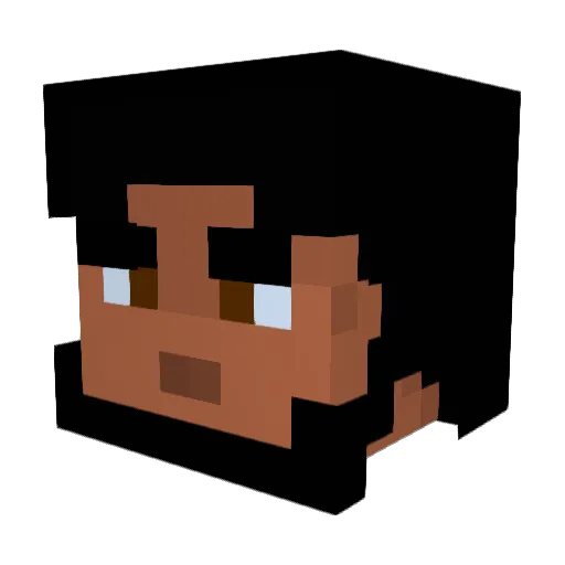 constructionwiz Minecraft avatar head, 3D render