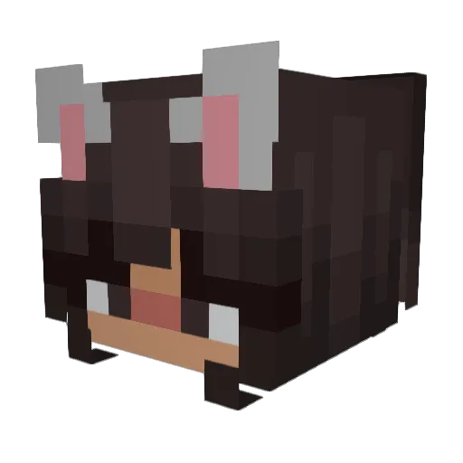 contessa_b Minecraft avatar head, 3D render