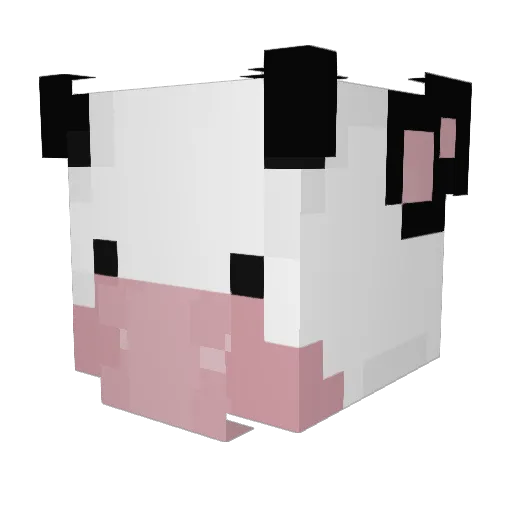 controlzee_ Minecraft avatar head, 3D render