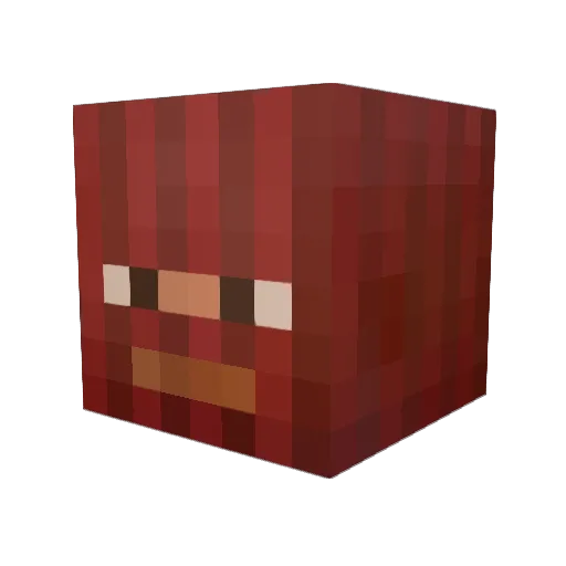 convidado1337 Minecraft avatar head, 3D render
