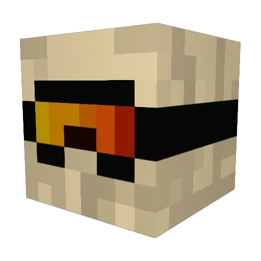 cookie3105 Minecraft avatar head, 3D render