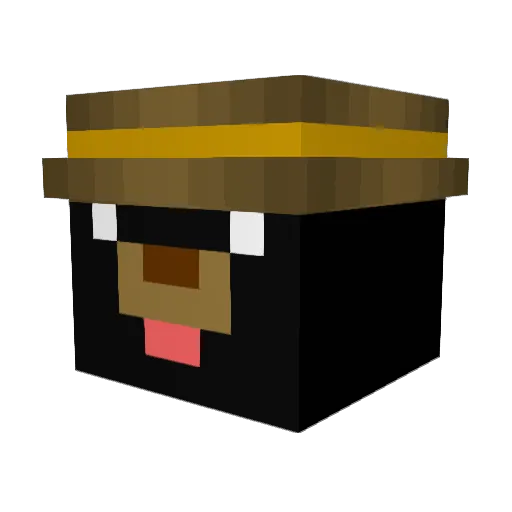 cookie9712 Minecraft avatar head, 3D render