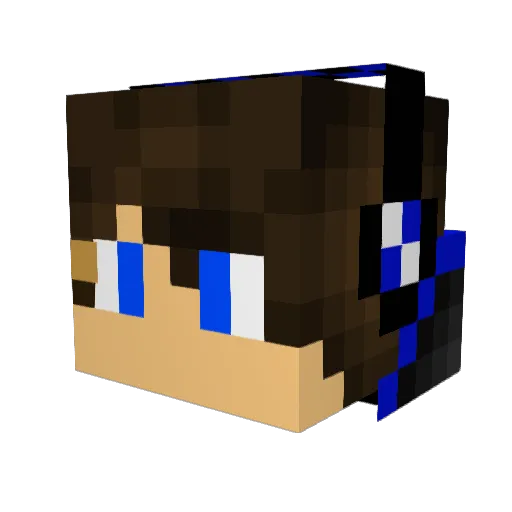 cookie_610 Minecraft avatar head, 3D render