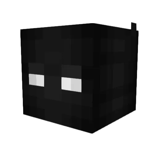 cookiecake21 Minecraft avatar head, 3D render