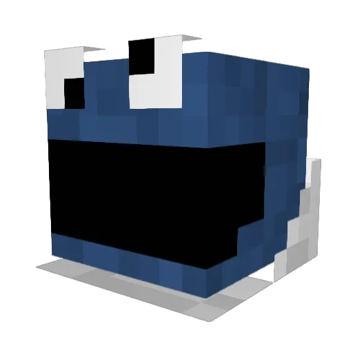 cookiemnster65 Minecraft avatar head, 3D render