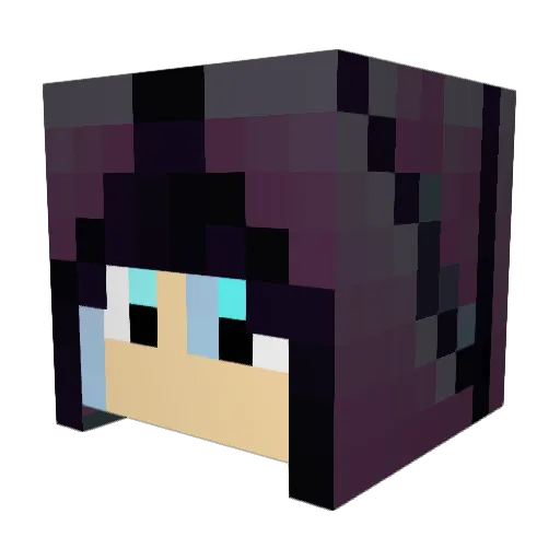 cookingtime Minecraft avatar head, 3D render