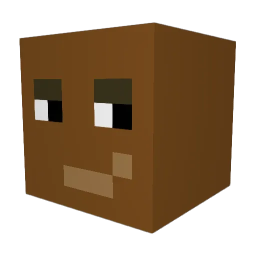 cool23878 Minecraft avatar head, 3D render