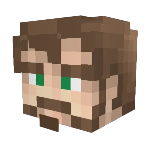 cool5927 Minecraft avatar head, 3D render