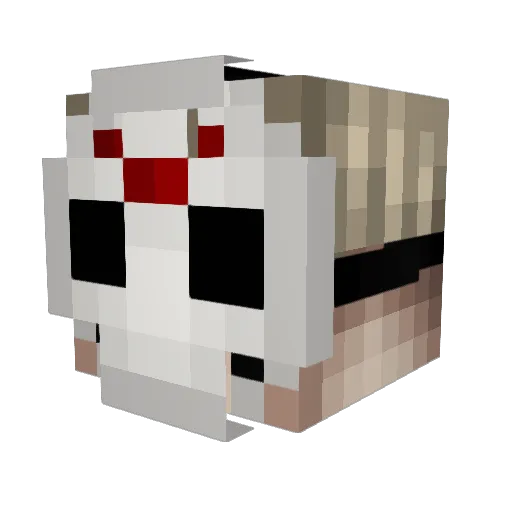 cool_apa_ Minecraft avatar head, 3D render