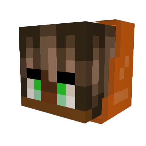 cool_beans21 Minecraft avatar head, 3D render