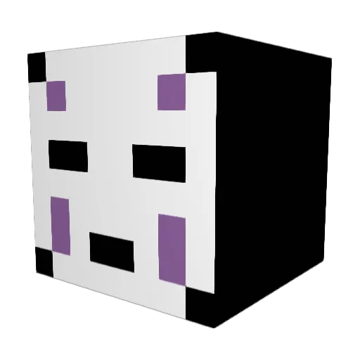 cool_hippo Minecraft avatar head, 3D render