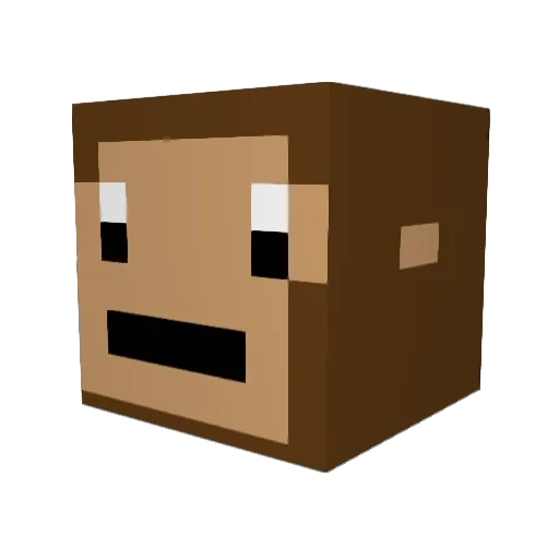 coolan45 Minecraft avatar head, 3D render