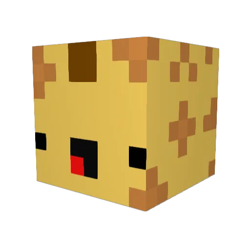 coolbeanz24 Minecraft avatar head, 3D render