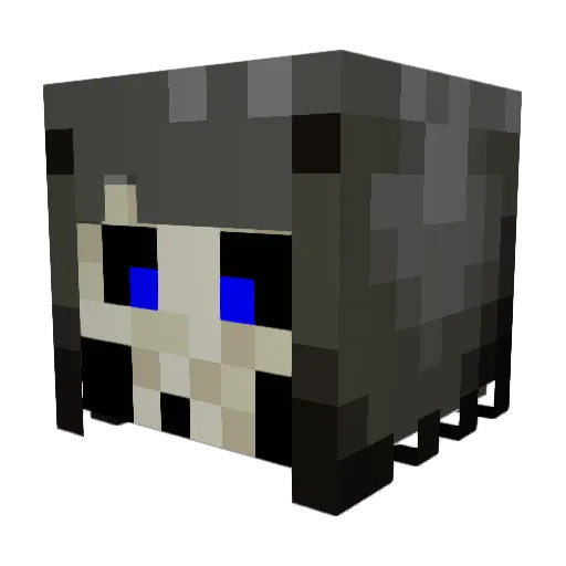 coolbene Minecraft avatar head, 3D render