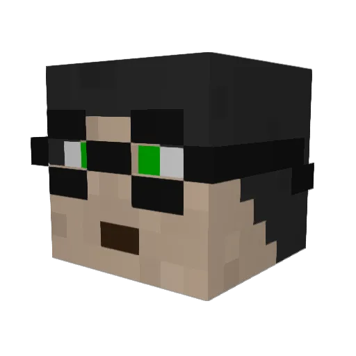 coolboy1432 Minecraft avatar head, 3D render