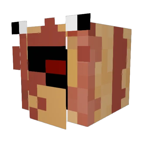 coolcid2145 Minecraft avatar head, 3D render