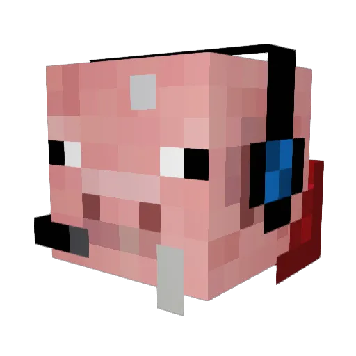 coolclaw1 Minecraft avatar head, 3D render