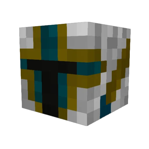 coolcoolade Minecraft avatar head, 3D render