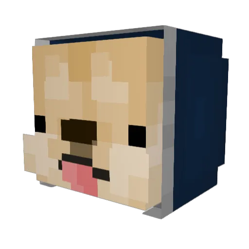 cooldrew85 Minecraft avatar head, 3D render