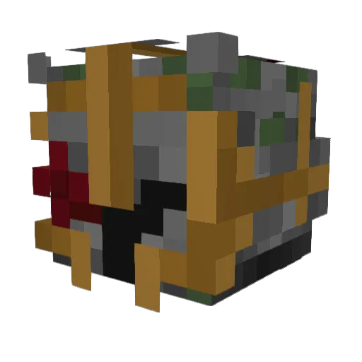 cooldudekorean Minecraft avatar head, 3D render
