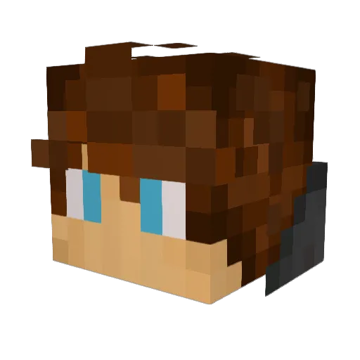 coole_johan Minecraft avatar head, 3D render