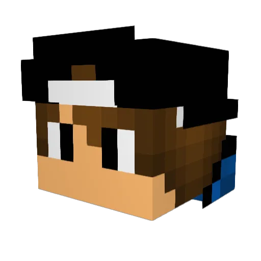 cooleboy33 Minecraft avatar head, 3D render