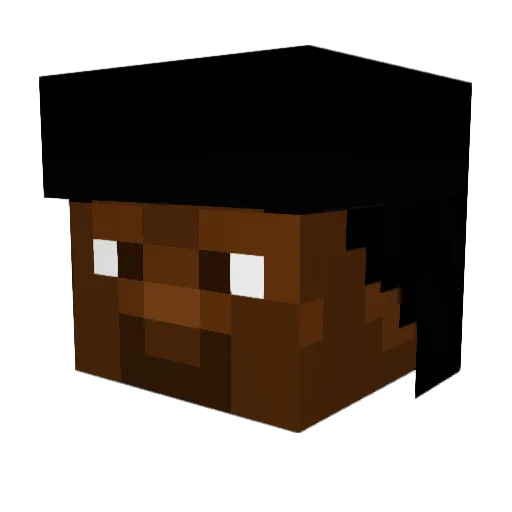 coolelars10 Minecraft avatar head, 3D render