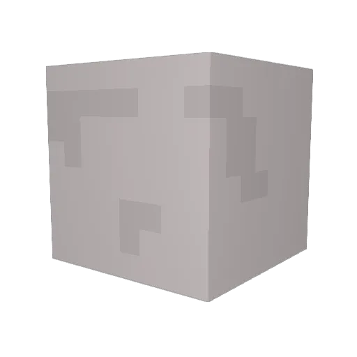 coolfox Minecraft avatar head, 3D render