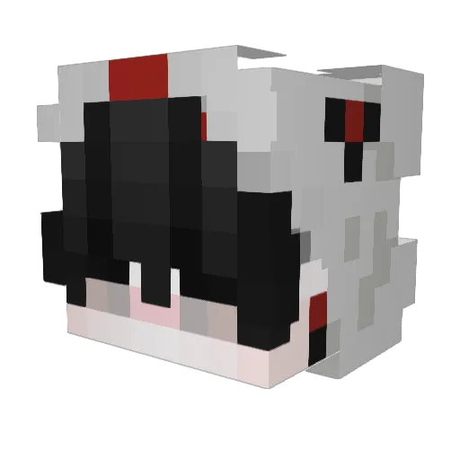 coolgreed Minecraft avatar head, 3D render