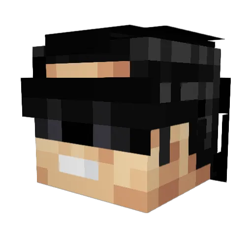 coolguy6180 Minecraft avatar head, 3D render