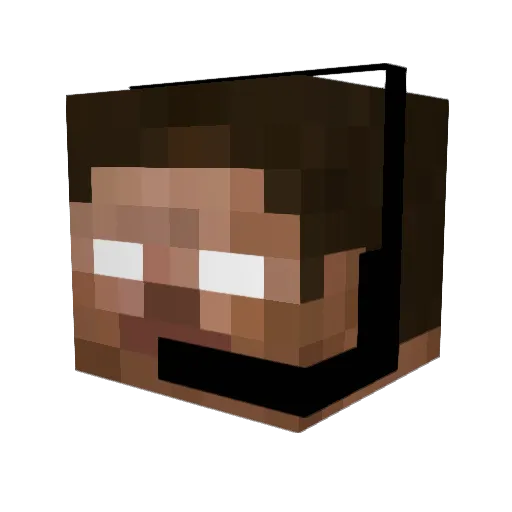 coolguy923 Minecraft avatar head, 3D render