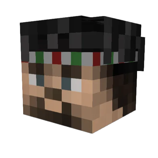 coolguy991 Minecraft avatar head, 3D render