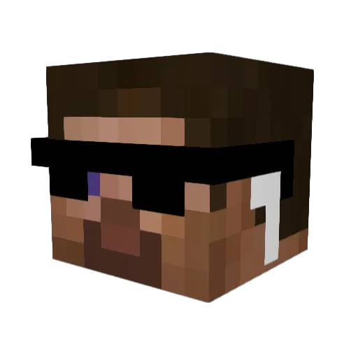 coolguyperson39 Minecraft avatar head, 3D render