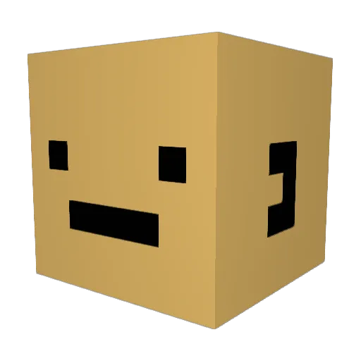coolhotman122 Minecraft avatar head, 3D render