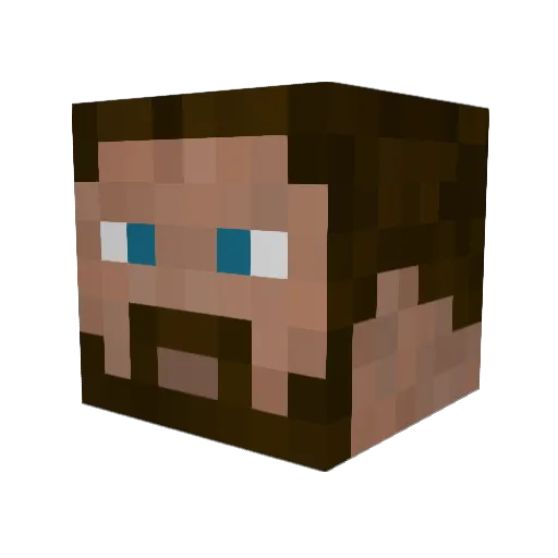 cooljoe9000 Minecraft avatar head, 3D render
