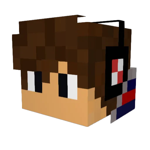 cooljosh20 Minecraft avatar head, 3D render
