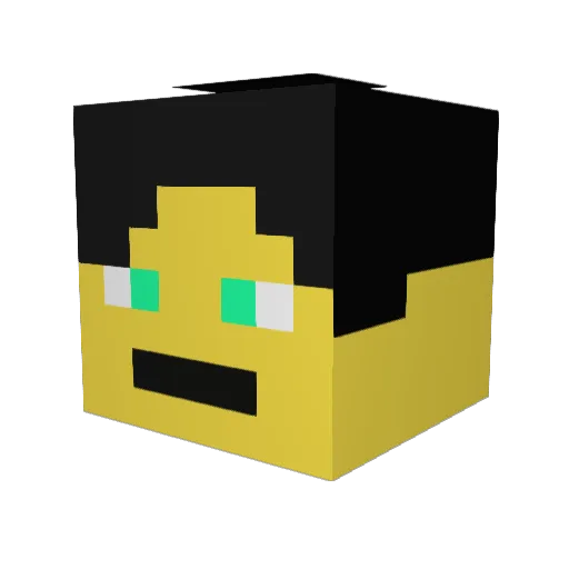 coolkid376758912 Minecraft avatar head, 3D render