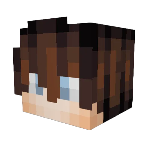 coolkidj2 Minecraft avatar head, 3D render