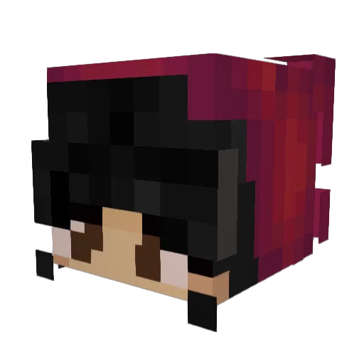 coolkidmuffins Minecraft avatar head, 3D render
