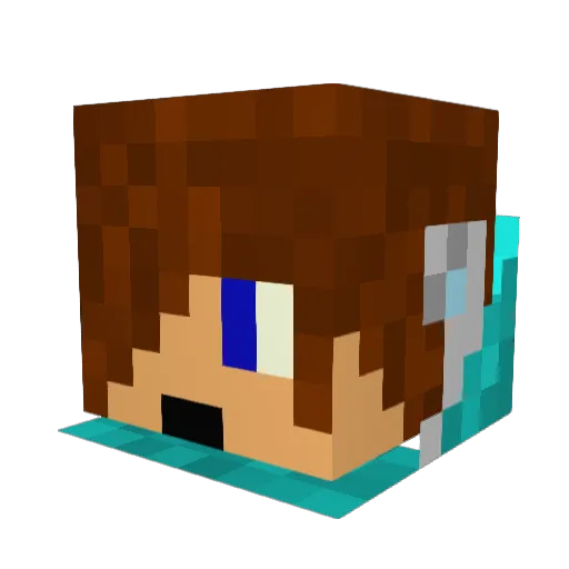coolman703 Minecraft avatar head, 3D render