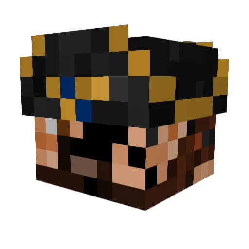 coolman_567 Minecraft avatar head, 3D render
