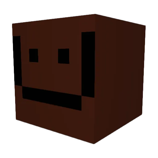 coolmanrayaan Minecraft avatar head, 3D render