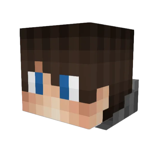 coolnick2018 Minecraft avatar head, 3D render
