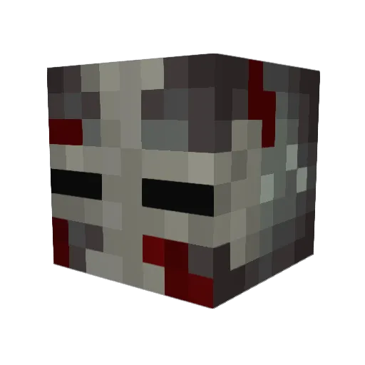 coolof28 Minecraft avatar head, 3D render