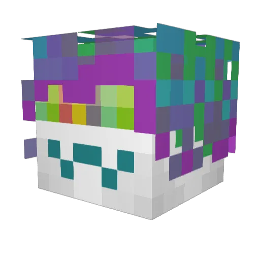 coolozil1900 Minecraft avatar head, 3D render