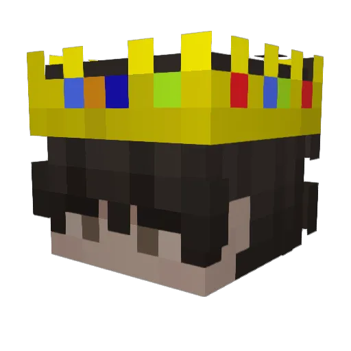coolpotatohi Minecraft avatar head, 3D render