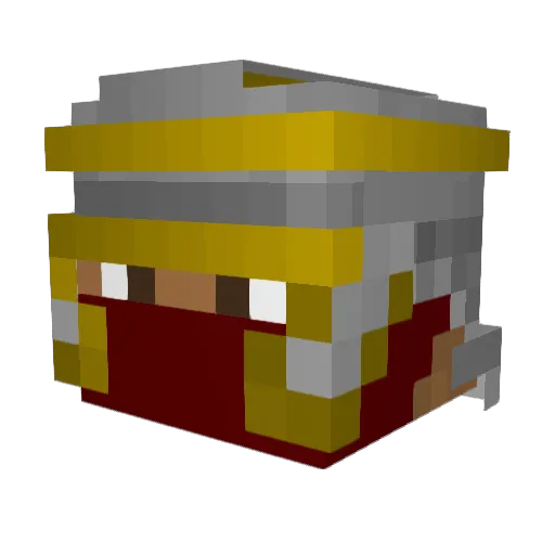coolsam24 Minecraft avatar head, 3D render