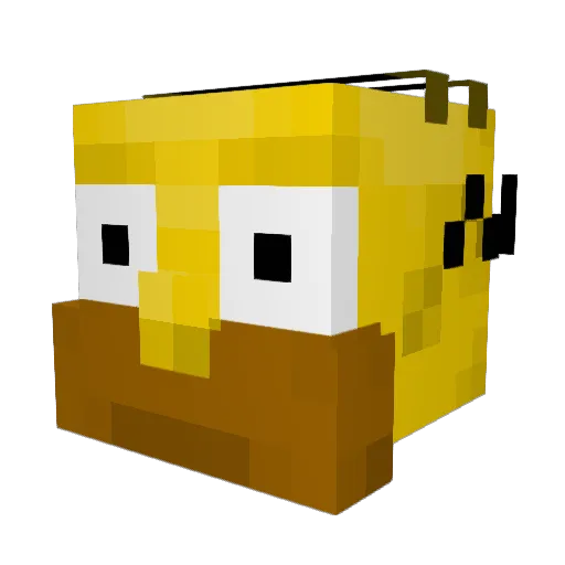 coolswag33 Minecraft avatar head, 3D render