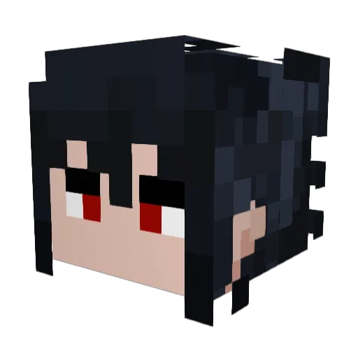 cooltapeworm Minecraft avatar head, 3D render