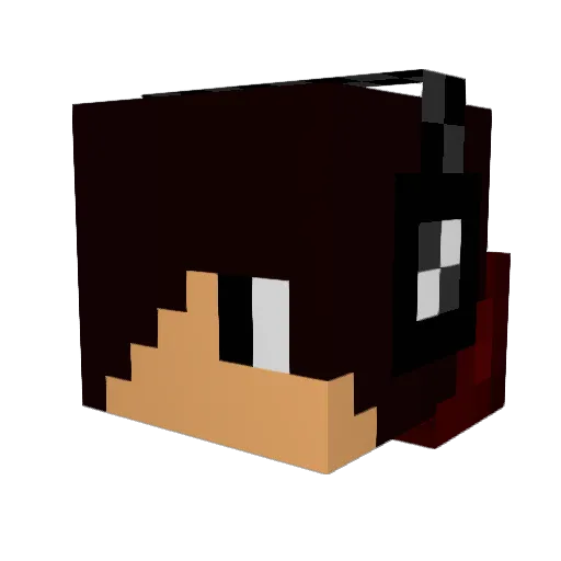cooper8269 Minecraft avatar head, 3D render
